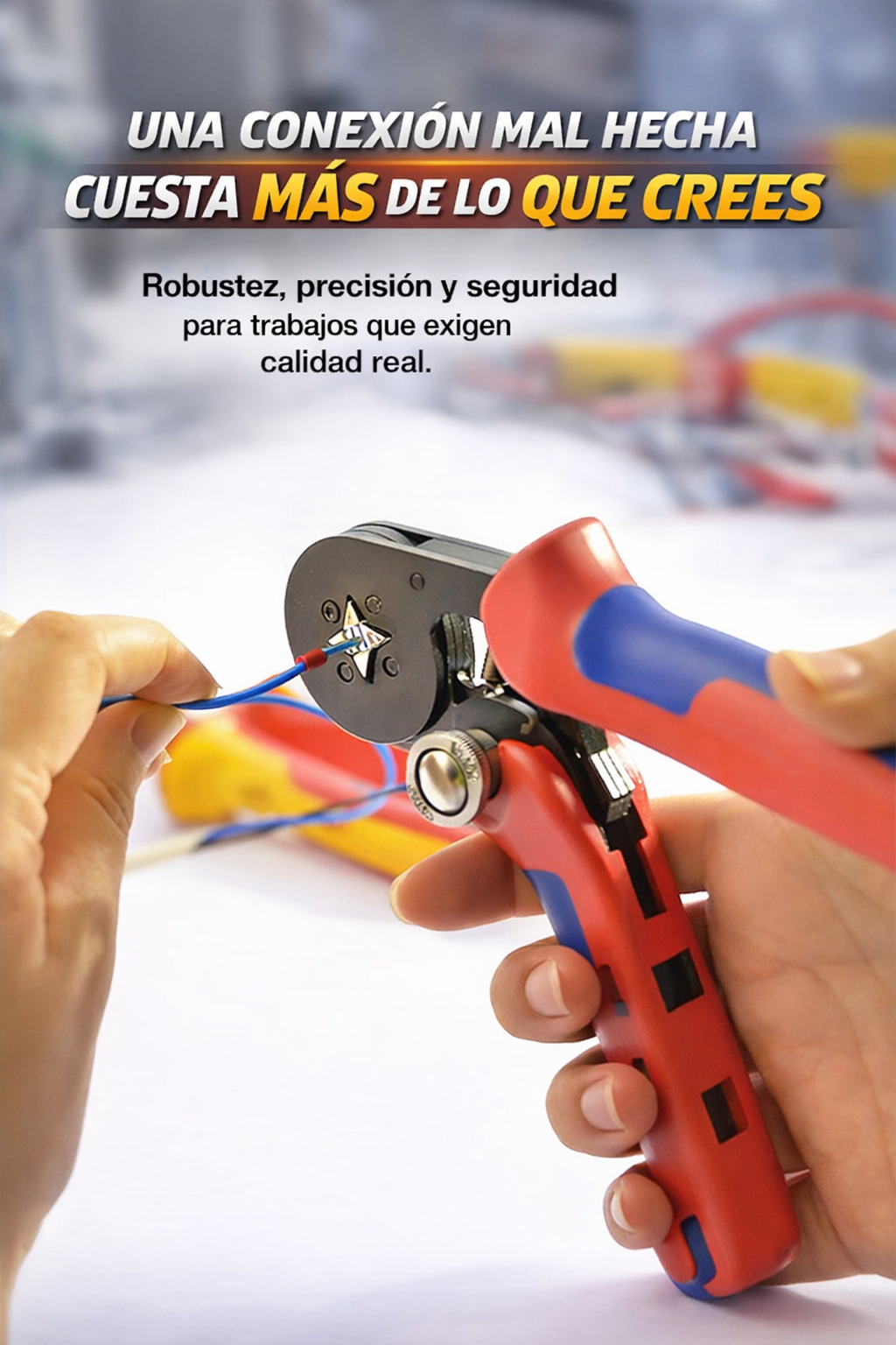 KIT PRO DE ENGRAPADO DE CABLES