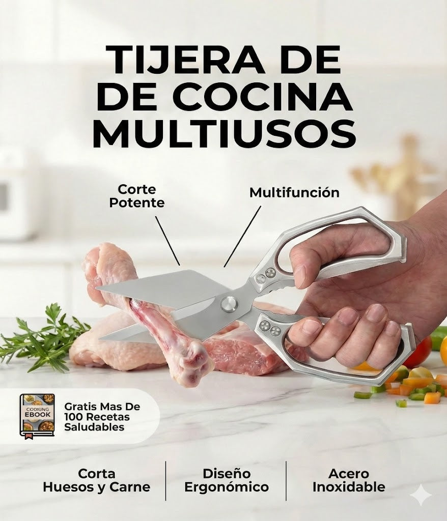 TIJERAS DE COCINA MULTIFUNCIONALES