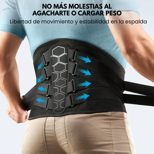 CINTURÓN DE SOPORTE LUMBAR