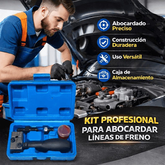 🛠️KIT PROFESIONAL PARA ABOCARDAR LÍNEAS DE FRENO