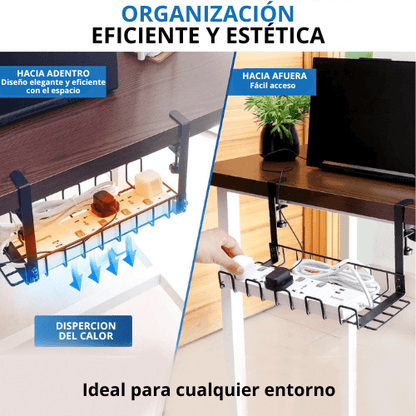 ESTANTE ORGANIZACION DE CABLES