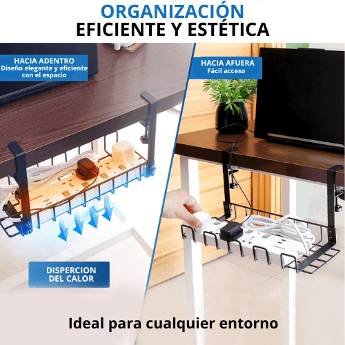 ESTANTE ORGANIZACION DE CABLES