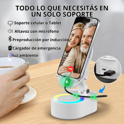 LUMIAMP™  SOPORTE CON AMPLIFICACION DE SONIDO