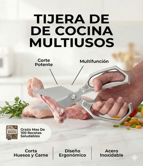 TIJERAS DE COCINA MULTIFUNCIONALES